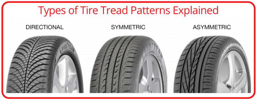 The Four Types of Tire Tread